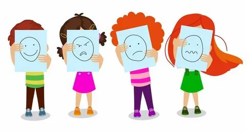 эмоции на семейных фото